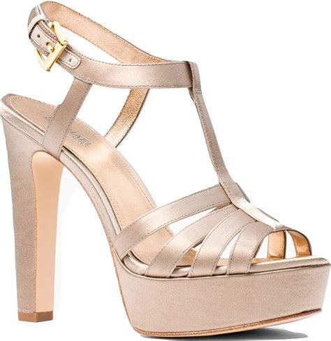 Michael Michael Kors Catalina Satin Platform Sandals